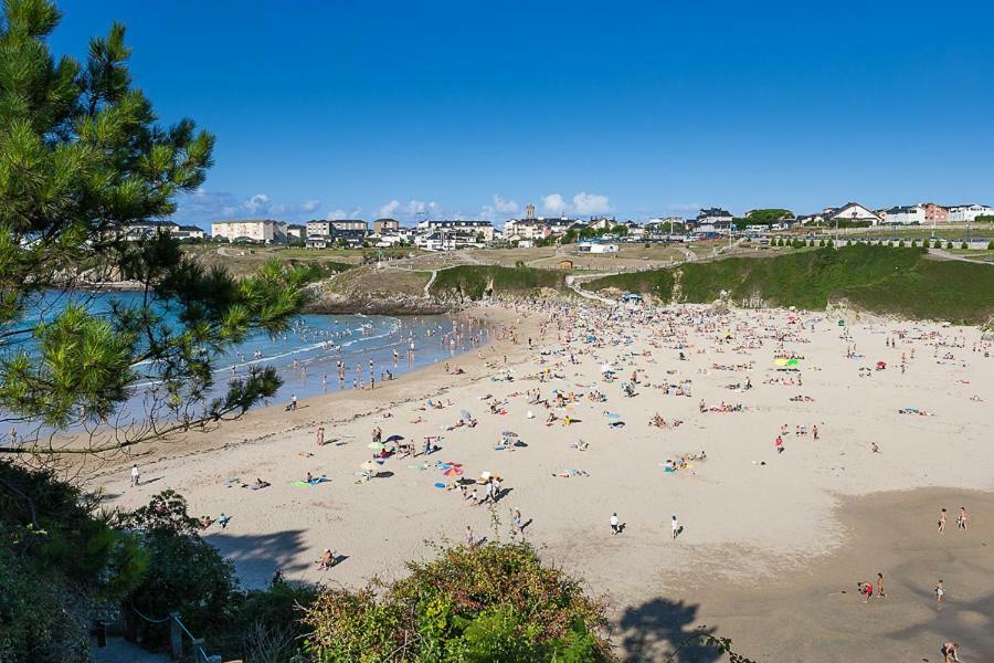 Apartamentos Barcella Tapia Tapia De Casariego Luaran gambar